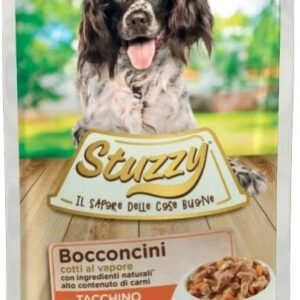 Stuzzy Cane Bocconcini Busta Adulto Tacchino & Carote 100 Gr Temporaneamente Mancante Dall'Azienda Produttrice