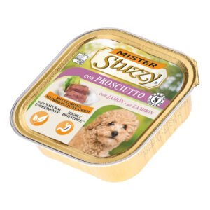 Stuzzy Cane Pate' Vaschetta Adulto Prosciutto 150 Gr