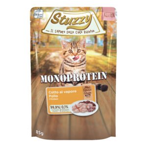 Stuzzy Gatto Monoprotein Busta Kitten Pollo Fresco 85 Gr