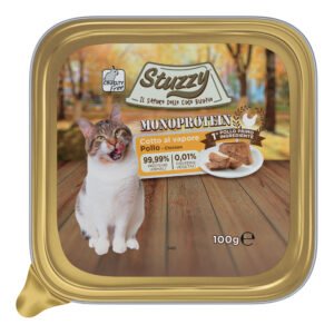 Stuzzy Gatto Monoprotein Vaschetta Adulto Pollo 100 Gr
