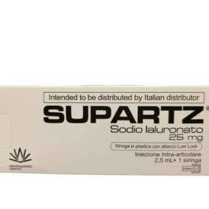 Supartz Siringa Intrarticolare Preriempita Acido Ialuronico 2,5 ml 25 Mg 1 Pezzo
