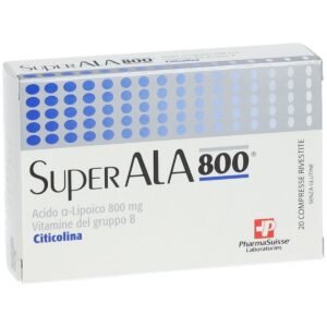 SuperAla 800 Integratore Sistema Nervoso 20 Compresse