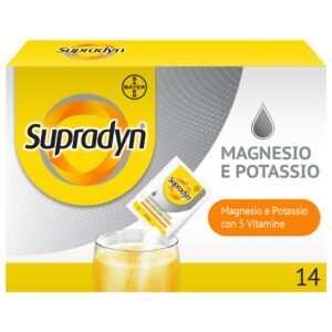 Supradyn Magnesio e Potassio Integratore Vitamine e Minerali 14 Bustine