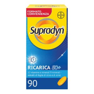 Supradyn Ricarica 50+ Integratore Vitamine e Minerali 90 Compresse
