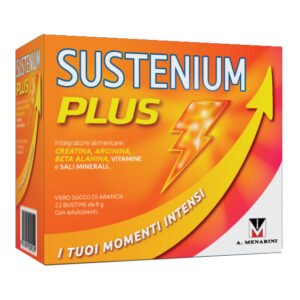 Sustenium Plus Integratore Energizzante con Vitamine Minerali e Aminoacidi 22 Bustine