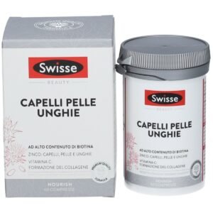 Swisse Capelli Pelle Unghie Integratore Biotina 60 Compresse