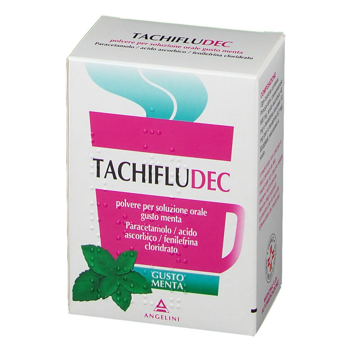 Tachifludec Menta Polvere per Soluzione Orale 10 Bustine