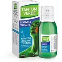 Tantum Verde B Bocca Collutorio Antisettico Antinfiammatorio e Analgesico della Bocca, 240ml