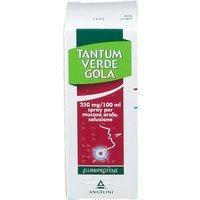 Tantum Verde Gola 250mg/100ml Flurbiprofene Spray per Mucosa Orale Trattamento di Stati Infiammatori del Cavo Orofaringeo, 15ml