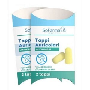 Tappi auricolari sofarmapiu' 2 pezzi