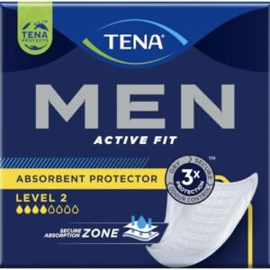 Tena Men Livello 2 Assorbente Sagomato Per Perdite Urinarie Uomo 10 pezzi