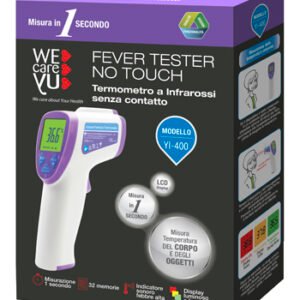 TERMOMETRO A INFRAROSSI SENZA CONTATTO WECAREYU FEVER TESTER NO TOUCH 1 PEZZO