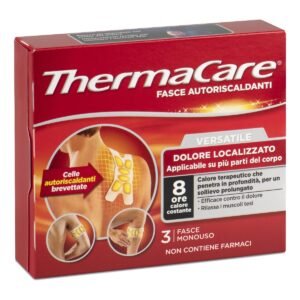 Thermacare Fasce Autoriscaldanti Versatile 3 Pezzi