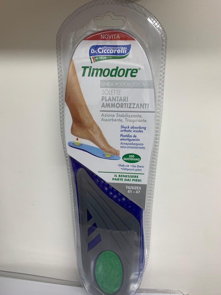 Timodore plantari ammortizzanti taglia 41-47