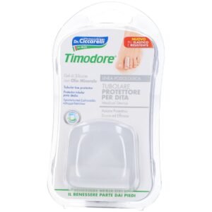 Timodore Tubolare Protettore Per Dita Gel di Silicone 1 Pezzo