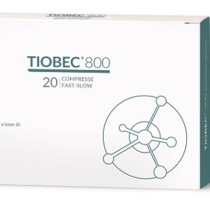 Tiobec 800 20 compresse fast-slow 32 g