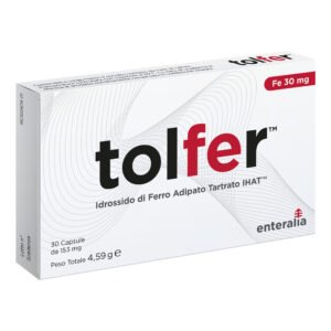 Tolfer ihat idrossido ferro adipato tartrato nano 30 capsule