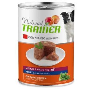 Trainer Cane Natural Adulto Medium&Maxi Manzo 400 Gr