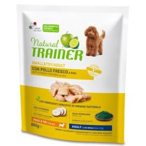 Trainer Cane Natural Adulto Small&Toy Pollo & Riso 800 Gr