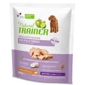 Trainer Cane Natural Mature Small&Toy Pollo & Riso 800 Gr