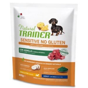 Trainer Cane Natural Sensitive Adulto Mini Agnello 800 Gr