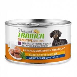 Trainer Cane Natural Sensitive Adulto Mini Anatra & Cereali 150 Gr