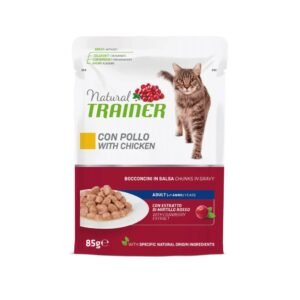 Trainer Gatto Natural Adulto Pollo 85 Gr