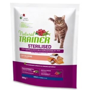Trainer Gatto Natural Adulto Sterilizzato Salmone 300 Gr