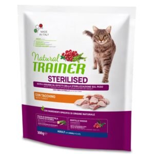 Trainer Gatto Natural Adulto Sterilizzato Tacchino 300 Gr
