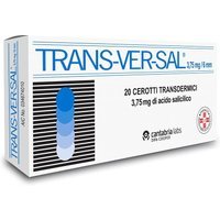Transversal 3,75mg/6mm Dischetti Acido Salicilico Trattamento Verruche Calli e Duroni, 20 cerotti