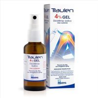 Traulen 4% Gel Diclofenac Sodico Antidolorifico Locale, 25g