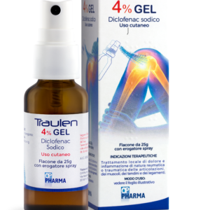 Traulen Gel Cutaneo 25g 4% Con Erogatore