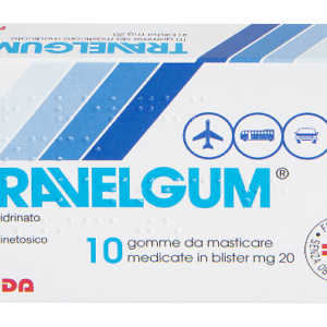 Travelgum 20mg 10 gomme masticabili