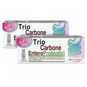 Triocarbone enteroprobiotici 7 flaconcini x 10 ml