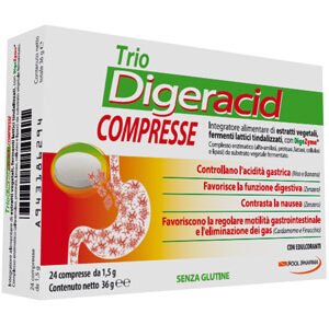 Trio Digeracid 24 Compresse