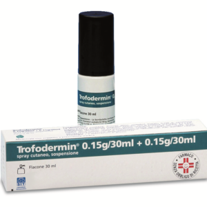 Trofodermin spray cutaneo 30ml 5%+5%