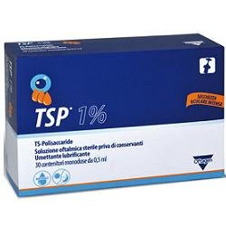 TSP 1% Soluzione Oftalmica Umettante Lubrificante 30x0,5ml Flaconcini Monodose