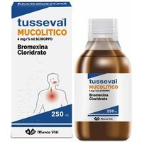 Tusseval Mucolitico 4 Mg/5 Ml Sciroppo Flacone Da 250 Ml