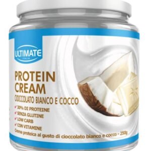 Ultimate protein cream cioccolato bianco e cocco 250 g