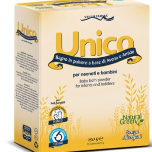 Unico bagno neonato bambini 10 bustine 15gr