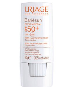 Uriage bariesun spf50+ stick mineral zone sensibili 8g