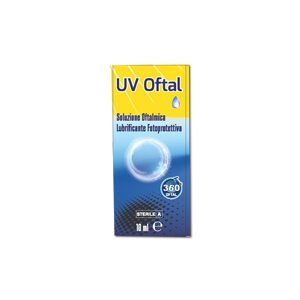 Uv oftal soluzione oftalmica lubrificante fotoprotettiva 10 ml