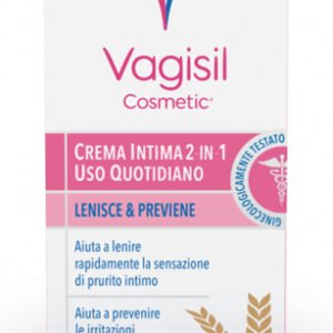 Vagisil Crema Intima 2 in 1 Per Uso Quotidiano Con Avena Prebiotica 30 g