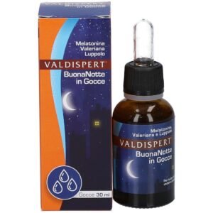 Valdispert Buonanotte In Gocce Integratore Con Melatonina Per Favorire Il Sonno Flacone Da 30 ml