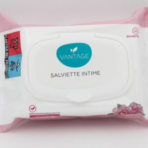 Vantage Salviette Intime Con Rosa Centifolia Igiene Delicata 20 Pezzi