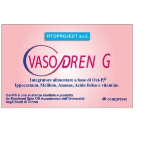 Vasodren G 500mg 40 Compresse