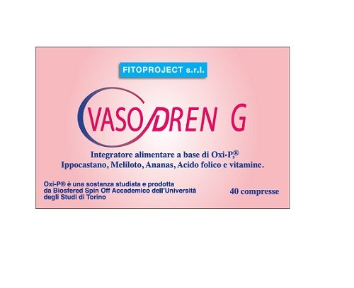 Vasodren G 500mg 40 Compresse