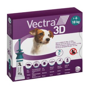 Vectra 3D Verde Spot-On Cani Da 4 A 10 Kg 3 Pipette Monodose