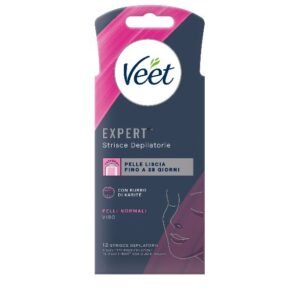 VEET EXPERT STRISCE VISO 12PEZZI