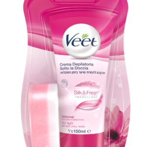 Veet silk&fresh technology crema sotto la doccia pelli normali